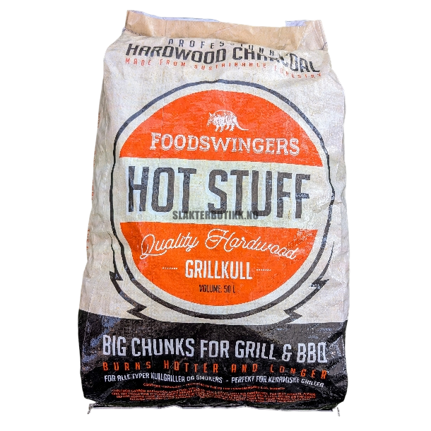 Grillkull Hot Stuff Oak 10 kg<br>Foodswingers