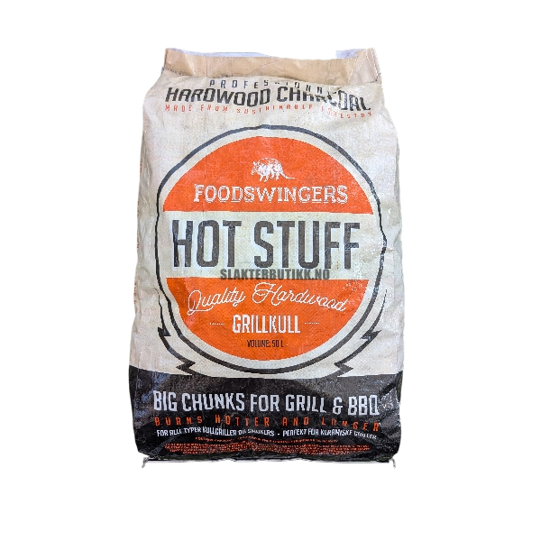 Grillkull Hot Stuff Oak 10 kg<br>Foodswingers