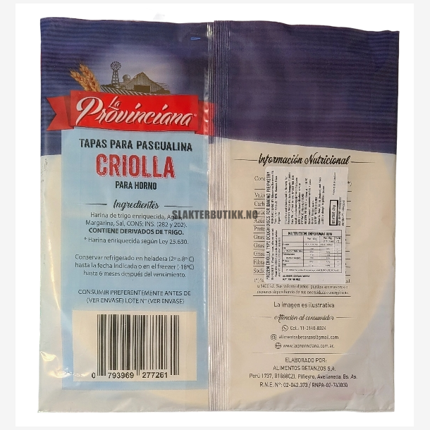 Tapas para pascualina