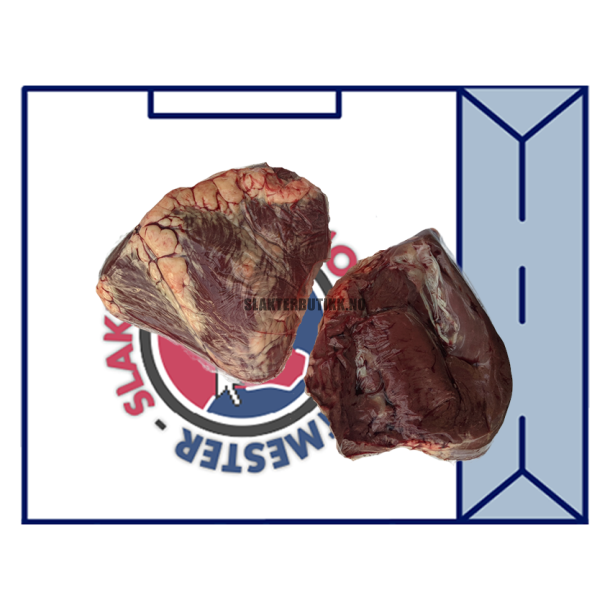 OX HJERTER (FH) +10 KG