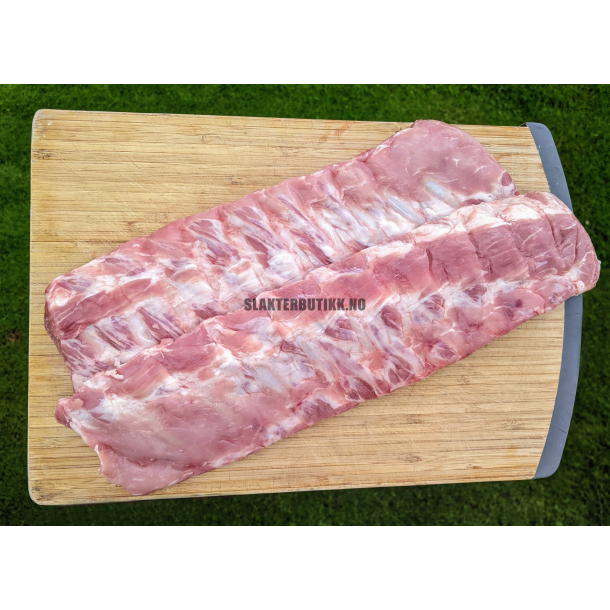 Spareribs av gris<br><b>- fresh -</b>